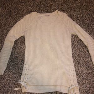 Cream sweater